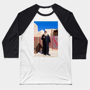 Egypt. Monastery of St.Anthony. Coptic Monk. Baseball T-Shirt